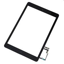 Glass complete whit home button black for ipad AIR